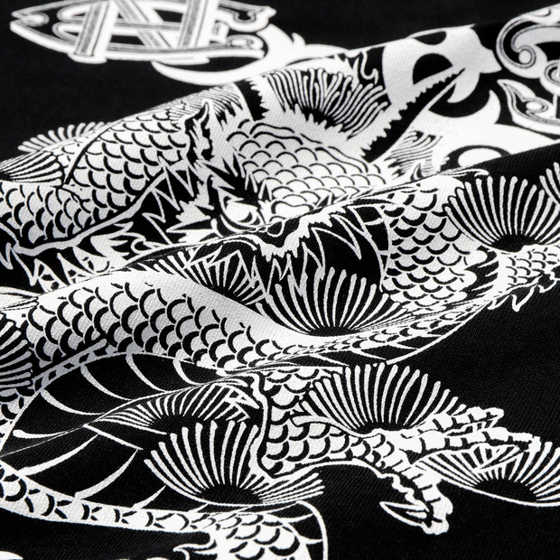 EN × TRADMAN’S TEE / BLACK 詳細画像